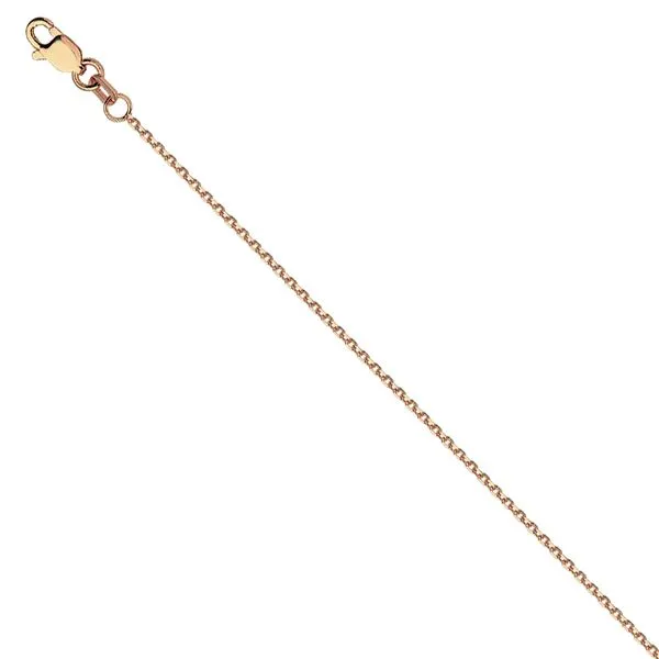14K Rose Gold Diamond Cut Cable Chain John Anthony Jewellers Ltd. Kitchener, ON