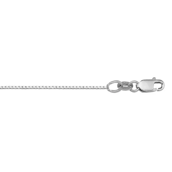 Italian 10K White Gold Box Chain John Anthony Jewellers Ltd. Kitchener, ON
