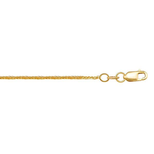 Italian 10K Yellow Gold Wheat Chain John Anthony Jewellers Ltd. Kitchener, ON