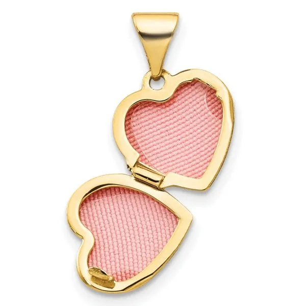 10Kt Gold Heart Locket Pendant Image 3 John Anthony Jewellers Ltd. Kitchener, ON