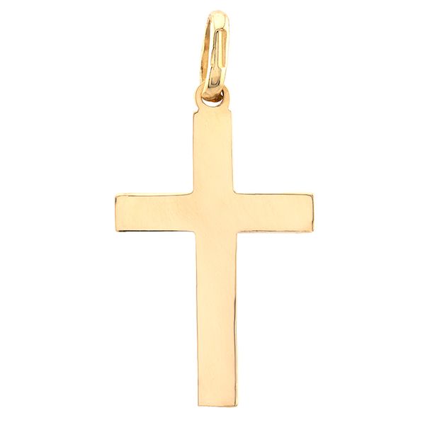 Estate 18K Yellow Gold Cross Pendant John Anthony Jewellers Ltd. Kitchener, ON