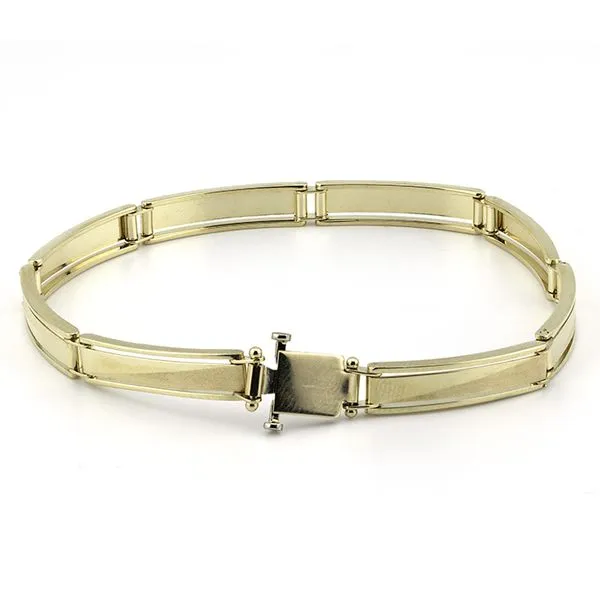 14K Yellow Gold Fancy Link Bracelet John Anthony Jewellers Ltd. Kitchener, ON