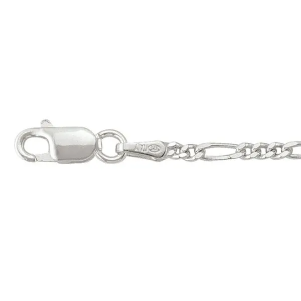 Italian Sterling Silver 20" Figaro Chain John Anthony Jewellers Ltd. Kitchener, ON