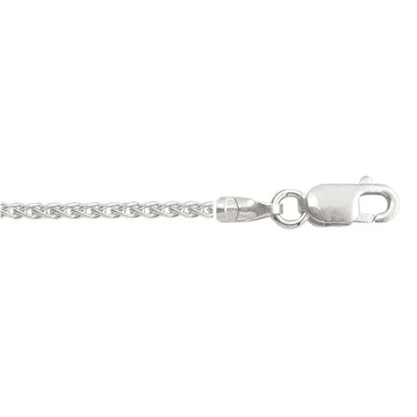Italian Sterling Silver 22" Wheat Chain John Anthony Jewellers Ltd. Kitchener, ON
