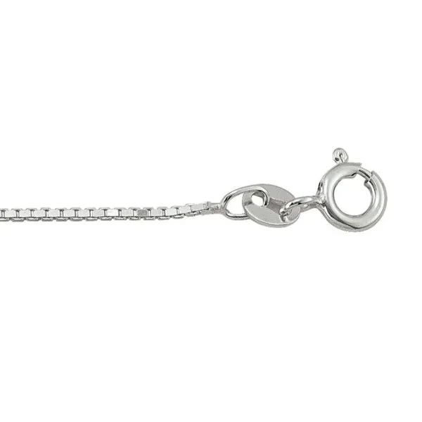 Italian Sterling Silver 20" Box Chain John Anthony Jewellers Ltd. Kitchener, ON