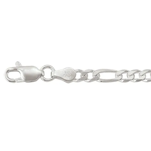 Italian Sterling Silver 24" Figaro Chain John Anthony Jewellers Ltd. Kitchener, ON