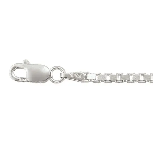 Italian Sterling Silver Box Chain John Anthony Jewellers Ltd. Kitchener, ON