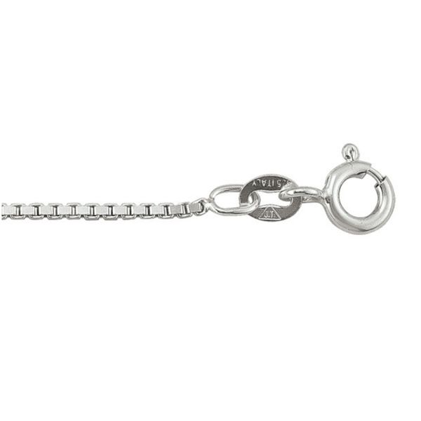 Italian Sterling Silver Box Chain John Anthony Jewellers Ltd. Kitchener, ON