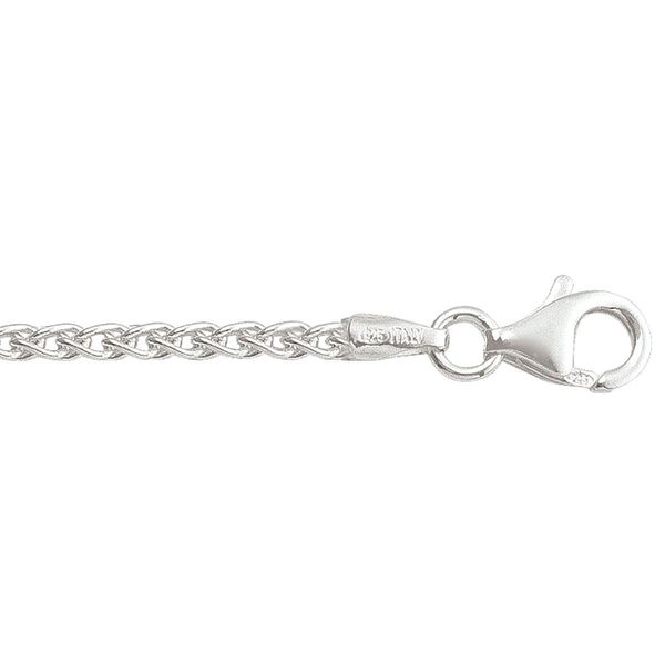 Italian Sterling Silver Wheat Chain John Anthony Jewellers Ltd. Kitchener, ON