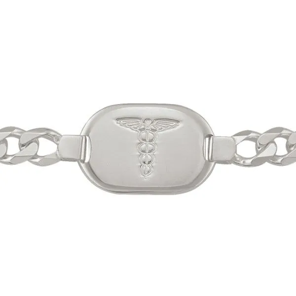 Italian Sterling Silver Medical Alert Bracelet John Anthony Jewellers Ltd. Kitchener, ON