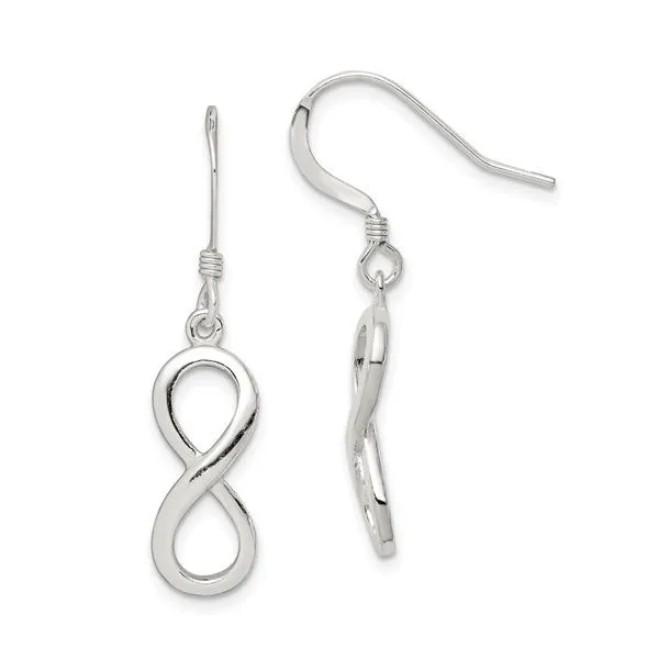 Sterling Silver Infinity Dangle Earrings John Anthony Jewellers Ltd. Kitchener, ON
