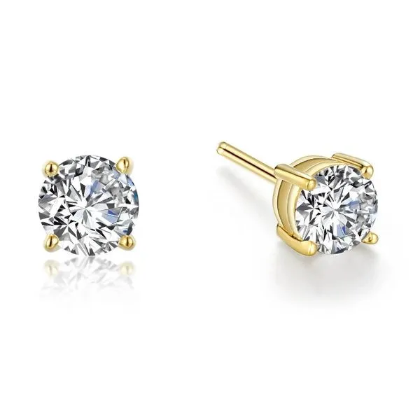 Gold Plated Sterling Silver Stud Earrings John Anthony Jewellers Ltd. Kitchener, ON