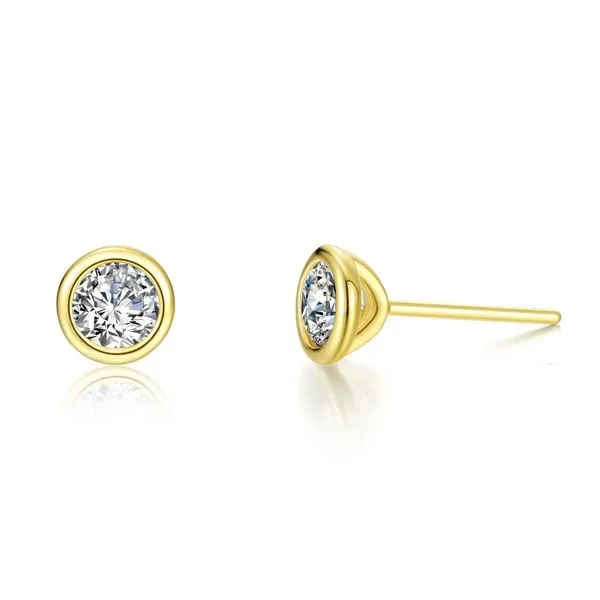Gold Plated Sterling Silver Stud Earrings John Anthony Jewellers Ltd. Kitchener, ON