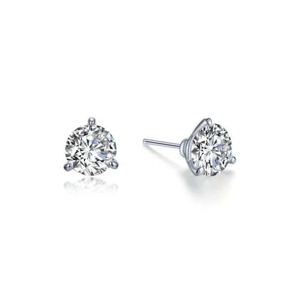 Platinum Bonded Sterling Silver Stud Earrings John Anthony Jewellers Ltd. Kitchener, ON