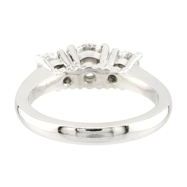 Platinum Three-Stone Engagement Ring Image 5 John Anthony Jewellers Ltd. Kitchener, ON