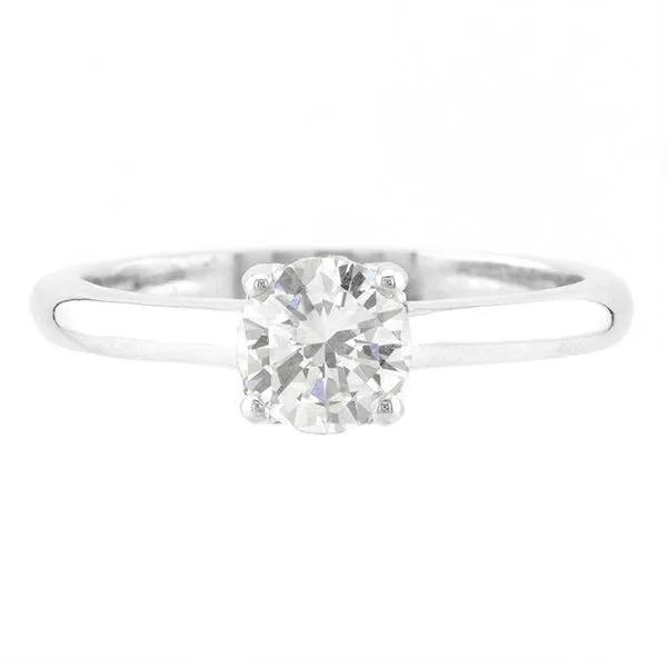 14K White Gold Hidden Halo Engagement Ring John Anthony Jewellers Ltd. Kitchener, ON