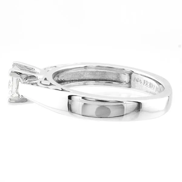 18K White Gold Solitaire Engagement Ring Image 3 John Anthony Jewellers Ltd. Kitchener, ON