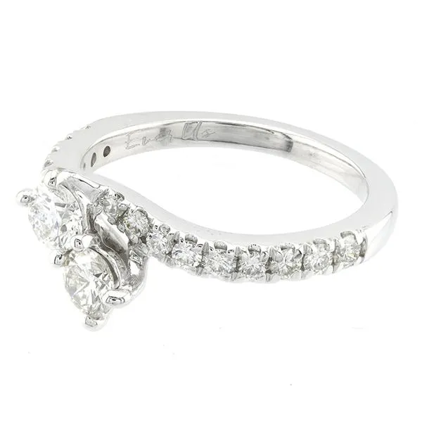 14K Gold "Ever Us" Two-Stone Engagement Ring Image 2 John Anthony Jewellers Ltd. Kitchener, ON