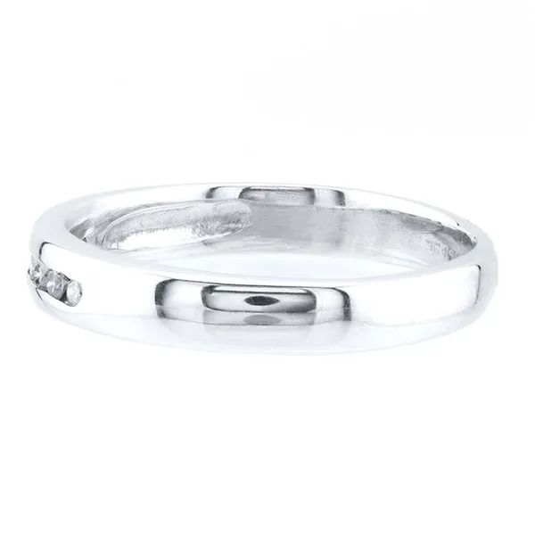 14K White Gold Diamond Channel Set Wedding Band Image 3 John Anthony Jewellers Ltd. Kitchener, ON