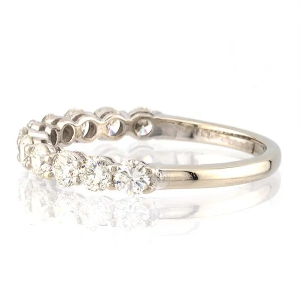 14K White Gold Diamond Anniversary Band Image 3 John Anthony Jewellers Ltd. Kitchener, ON