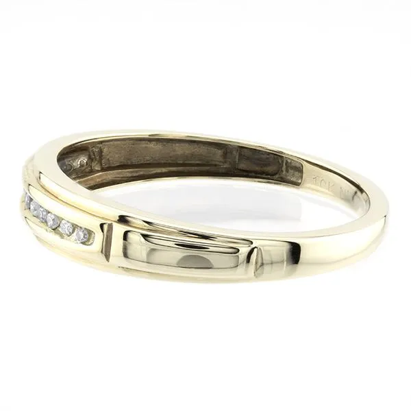 10K Yellow Gold Diamond Anniversary Band Image 3 John Anthony Jewellers Ltd. Kitchener, ON