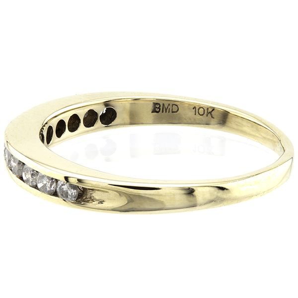 10K Yellow Gold Diamond Anniversary Band Image 3 John Anthony Jewellers Ltd. Kitchener, ON