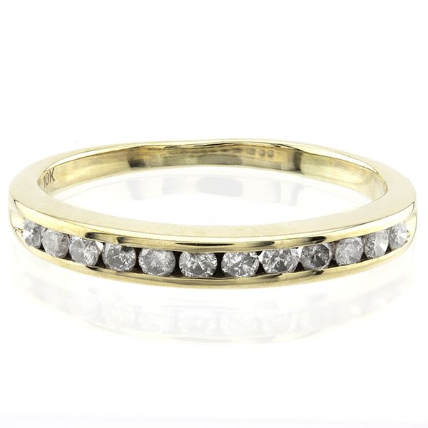 10K Yellow Gold Diamond Anniversary Band John Anthony Jewellers Ltd. Kitchener, ON