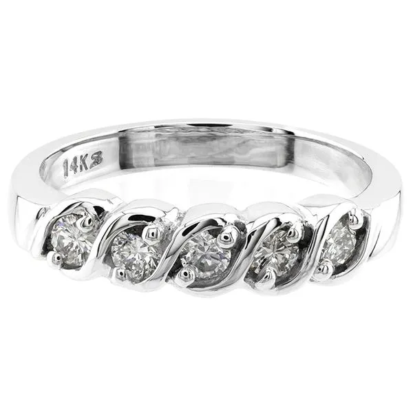 14K White Gold Diamond Anniversary Band John Anthony Jewellers Ltd. Kitchener, ON
