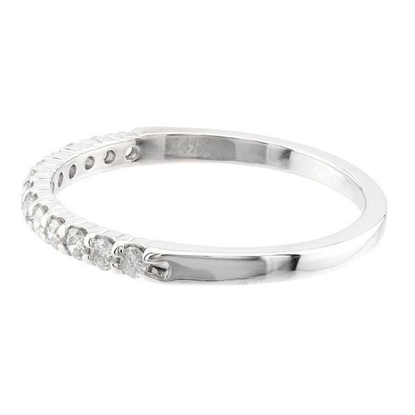 14K White Gold Diamond Wedding Band Image 3 John Anthony Jewellers Ltd. Kitchener, ON