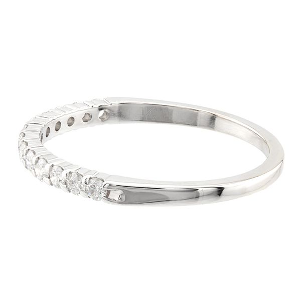 14K White Gold Diamond Wedding Band Image 3 John Anthony Jewellers Ltd. Kitchener, ON