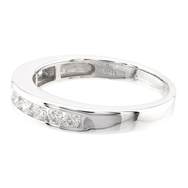 14K White Gold Diamond Wedding Band Image 3 John Anthony Jewellers Ltd. Kitchener, ON