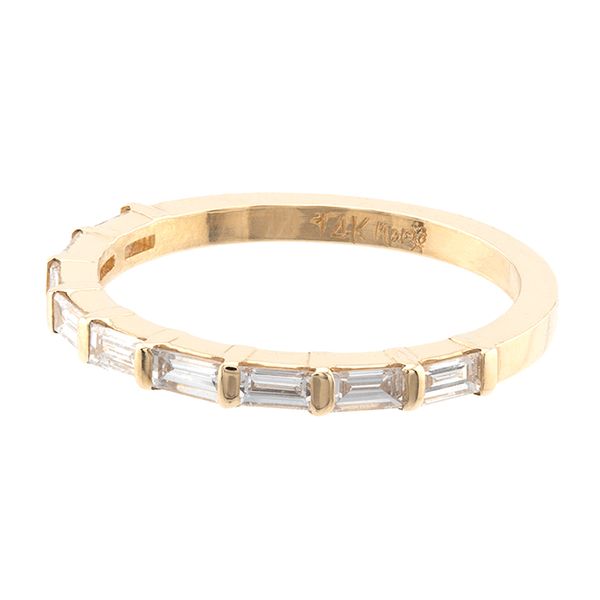 14K Yellow Gold Diamond Wedding Band Image 2 John Anthony Jewellers Ltd. Kitchener, ON