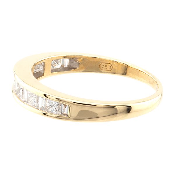 18K Yellow Gold Diamond Wedding Band Image 3 John Anthony Jewellers Ltd. Kitchener, ON