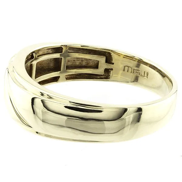 10K Yellow Gold Diamond Wedding Band Image 3 John Anthony Jewellers Ltd. Kitchener, ON