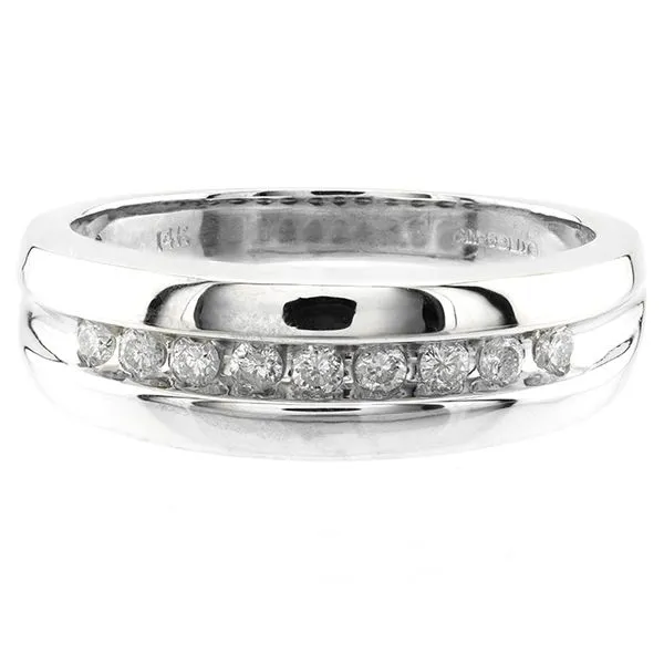 14K White Gold Diamond Anniversary Band John Anthony Jewellers Ltd. Kitchener, ON