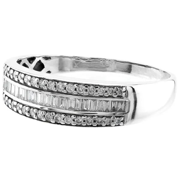 10K White Gold Diamond Wedding Band Image 2 John Anthony Jewellers Ltd. Kitchener, ON