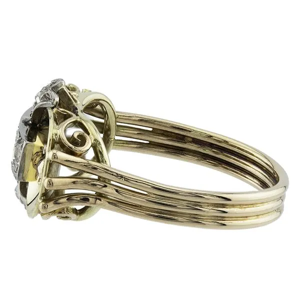 14K Yellow Gold Diamond Fashion Ring Image 3 John Anthony Jewellers Ltd. Kitchener, ON