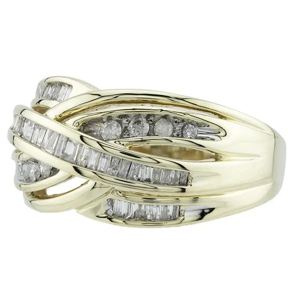 10K Yellow Gold Diamond Fashion Ring Image 2 John Anthony Jewellers Ltd. Kitchener, ON