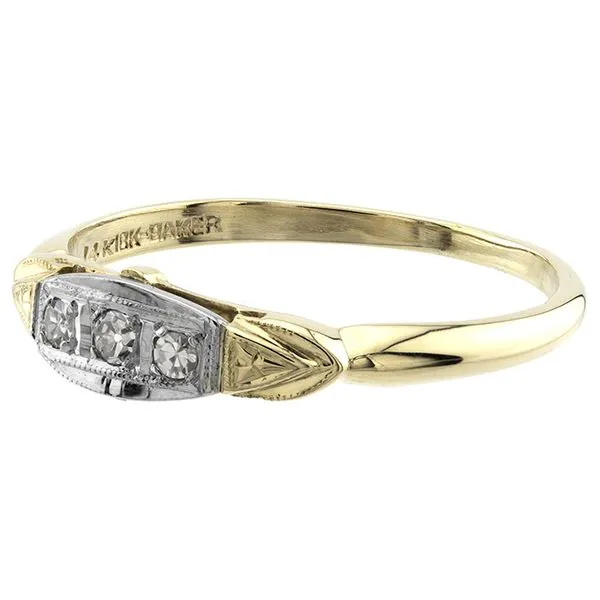 14K Yellow Gold Diamond Fashion Ring Image 2 John Anthony Jewellers Ltd. Kitchener, ON