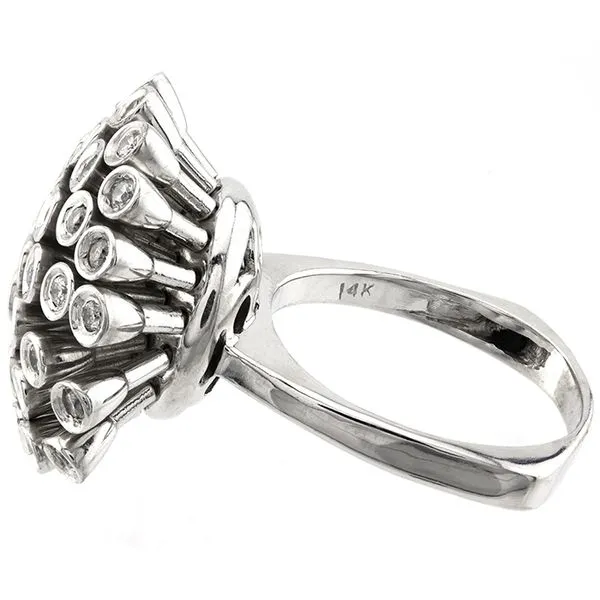 14K White Gold Diamond Fashion Ring Image 3 John Anthony Jewellers Ltd. Kitchener, ON