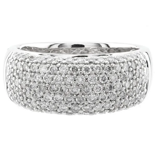 14K White Gold Diamond Pav© Band John Anthony Jewellers Ltd. Kitchener, ON