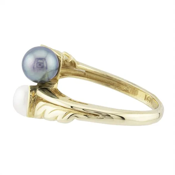 Estate 14K Yellow Gold Pearl Ring Image 3 John Anthony Jewellers Ltd. Kitchener, ON