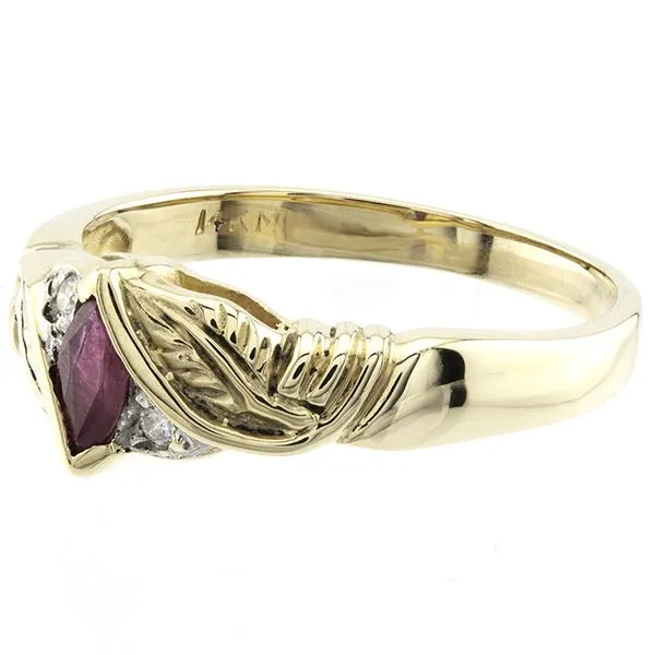 Coloured Stone Ring Image 2 John Anthony Jewellers Ltd. Kitchener, ON