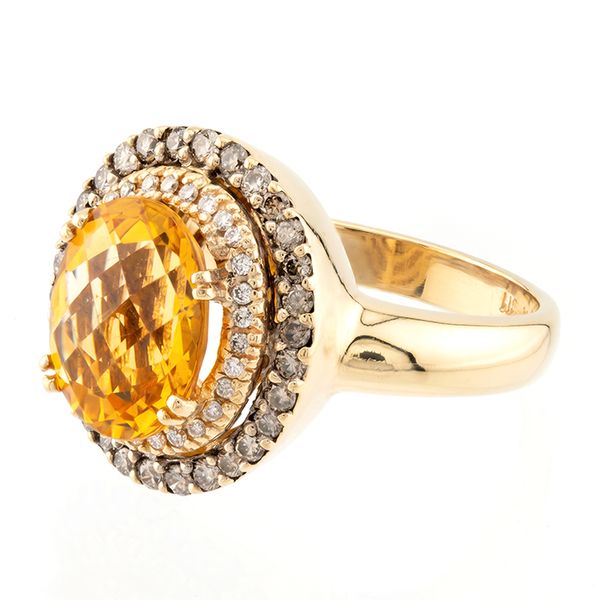 Coloured Stone Ring Image 2 John Anthony Jewellers Ltd. Kitchener, ON