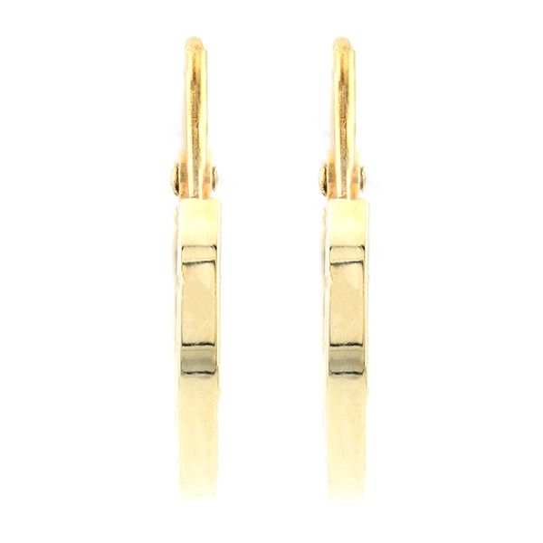 14K Yellow Gold Huggie Earrings John Anthony Jewellers Ltd. Kitchener, ON