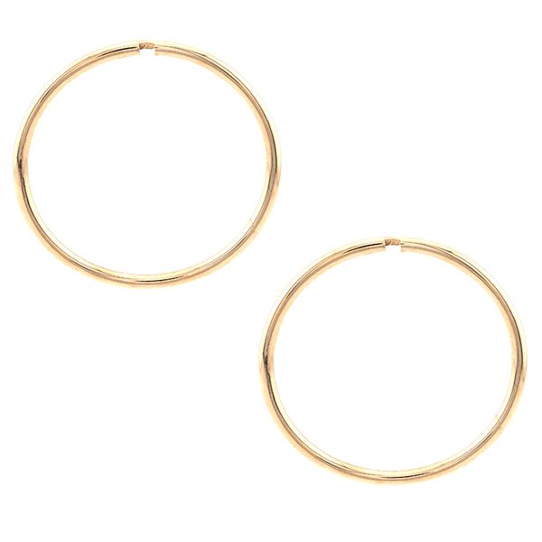 14K Yellow Gold Hoop Earrings John Anthony Jewellers Ltd. Kitchener, ON