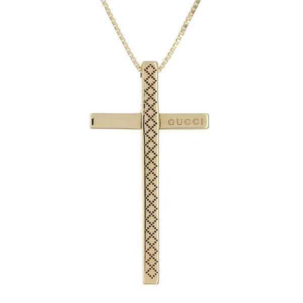 Estate 18K Yellow Gold Gucci Cross Pendant John Anthony Jewellers Ltd. Kitchener, ON