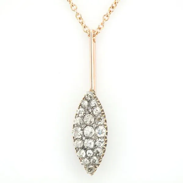 Estate 9K Gold Diamond Pendant John Anthony Jewellers Ltd. Kitchener, ON