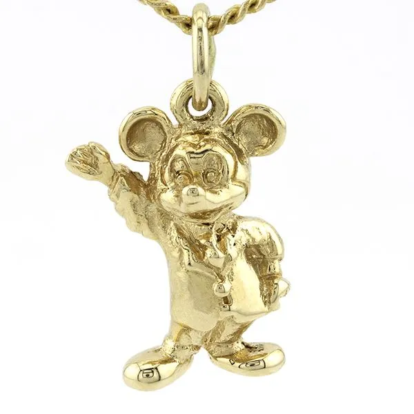 Estate Vintage 14K Mickey Mouse Pendant John Anthony Jewellers Ltd. Kitchener, ON