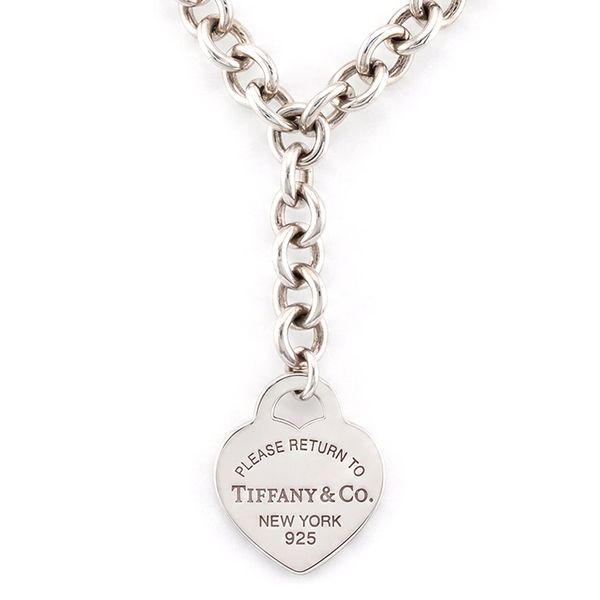 Sterling Silver Heart Tag Necklace John Anthony Jewellers Ltd. Kitchener, ON